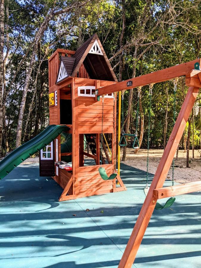 2-Bedroom Condo By The Jungle W/ Swimming Pool Пуэрто-Морелос Экстерьер фото